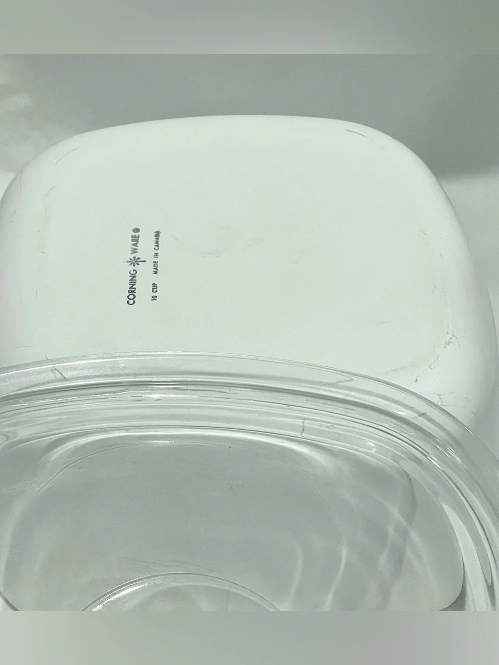 Vintage Corningware “Cornflower Blue” 10C Lidded Casserole Baking Dish | Burned